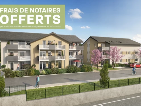 Appartement neuf à  Tours-en-Savoie (73790), 3 pièces