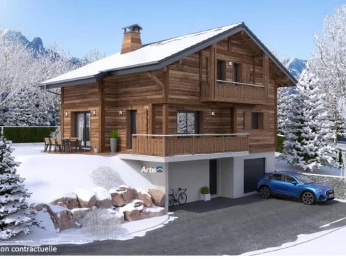 Maison neuve à Le Grand-Bornand (74450), 5 pièces