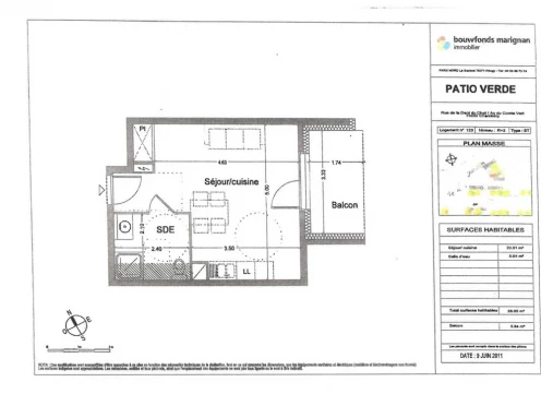 Appartement à  Chambéry (73000), 1 pièces